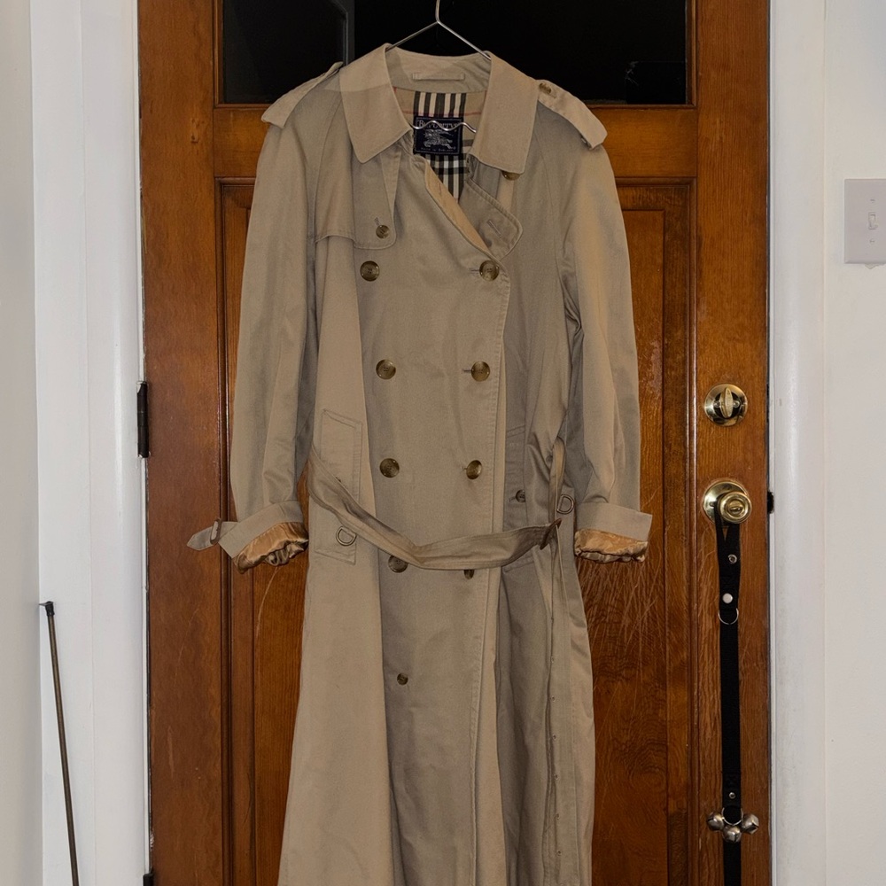Burberry Classic Tan Trench Coat